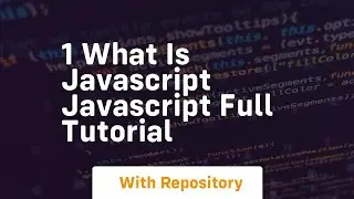 1 what is javascript javascript full tutorial