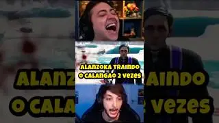 Alanzoka enganou o Calango e ele nem percebeu 😭 #alanzoka #calango #dreadhunger