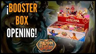 ⚡ BRUTAL APERTURA con GRANDES HITS | REIGN OF JAFAR BOOSTER BOX OPENING⚡ - LORCANA en ESPAÑOL
