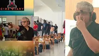 💥🤯Actor Ajith Kumar Gun Shoot Practice video