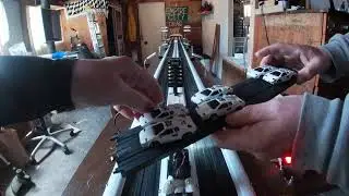 HO slot car drag racing