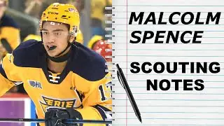 MALCOLM SPENCE SCOUTING REPORT | 2025 NHL Draft