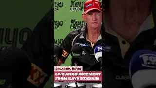 Wayne Bennett speaks after Dolphin&rsquo;s FIRST #nrl win!#NRL23 #footy #rugbyleague