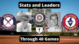 Baseball Maelstrom At 40 Games - A Payoff Pitch Solo League