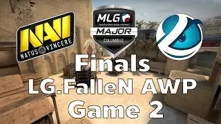 LG.FalleN AWP - Navi vs LG MLG Columbus 2016 Finals Game 2 - CS-GO Channel