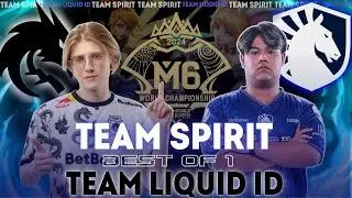 НУ ВАНШОТИК ДАЁТ! 🐲 | Team Spirit vs Team Liquid ID | M6 SWISS STAGE