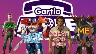 Ekiple aşırı garip Gartic Phone ( part 1 )