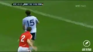 Bernard Brogan Goal   Dublin vs Cork 2010 All Ireland Semi Final 2010