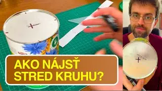 Ako nájsť stred kruhu