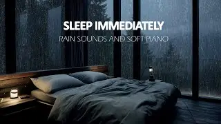Stormy Night Peace | Rain & Piano for Deep Sleep, Stress Relief, and Emotional Healing