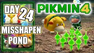 Pikmin 4 &ndash; Day 24: Misshapen Pond Night Mission