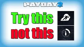 Лучшая сборка уклонения, которую вы не используете (Payday 2)