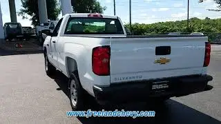 NEW 2018 CHEVROLET SILVERADO 1500 2WD REG CAB 133.0 at Freeland Chevrolet Superstore New #FL102...