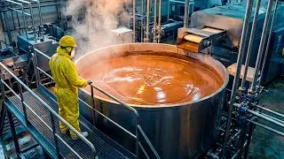 Inside the Swiss Chocolate Factory &ndash; Rivers of Melted Chocolate (Full Process)