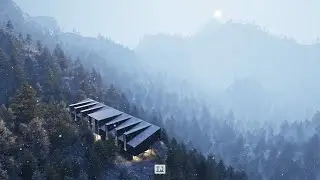 D5 RENDER-Snow Mountain Hotel