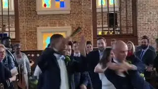 Charles and Chris Wedding- GroomSquad Lets Here It For the Boys