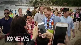 Prince Harry and Meghan at Sydney's Bondi Beach | ABC News