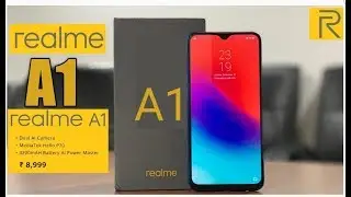 Realme A1 | Realme A1 Specifications price camera in India Offical Unboxing Hindi