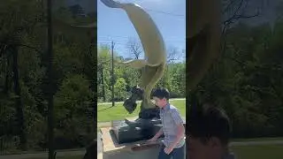 Watch to discover this cool sculpture in Little Rock, AR.