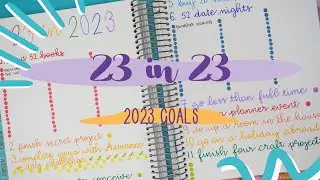 23 in 2023 ✿ Tilly Journals ✿ Goals for 2023