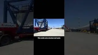 For extra-long windmill blade transport, this one trailer is enough.#heavytransport
