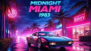 Midnight Miami 1983 🌴 | Neon Summer Memories | Full Synthwave Album