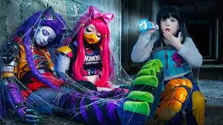 &laquo;HUNTRIX&raquo;, НО В ВЕРСИИ АНИМАТРОНИКОВ (челлендж)?! Фильм про K-Pop охотников на демонов