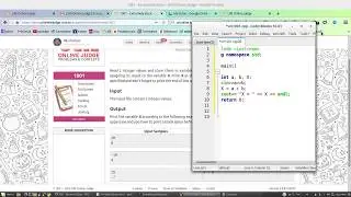 URI Online Judge create account and solve problem system full process