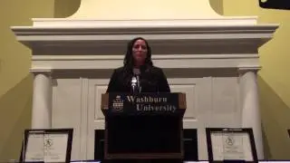Graduate of the Last Decade Award recipient Hattie Mitchell
