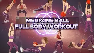 Full Body Medicine Ball Workout at Home | No Gym Needed 💪