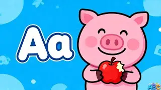 Learn the Alphabet with Animation - Engaging Videos for Early Reading Skills 🐱🍎 | Kids Education