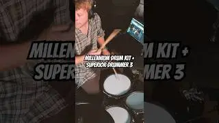 Millennium MPS-850 kit + Superior Drummer 3 playthrough is live! 🥁 #drums #drummer #gear #music