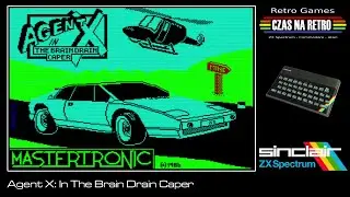 Agent X: In The Brain Drain Caper - ZX Spectrum