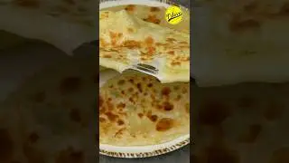 No Oven Soft Cheese Flatbread | Quick Homemade Recipe