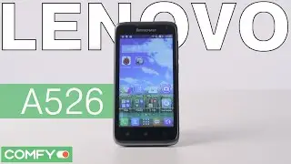 Lenovo A526 - бюджетный смартфон на 2 SiM карты -  Видеодемонстрация  от Comfy