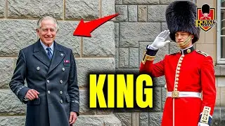When Royal Guards Meet Higher Authority At Work..