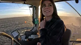 Texas Girl Learning Vertical Tillage