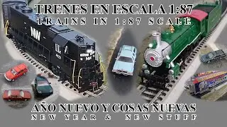 Trenes en escala 1:87 | Año Nuevo y cosas nuevas/ Trains In 1:87 Scale | New Year & New Stuff