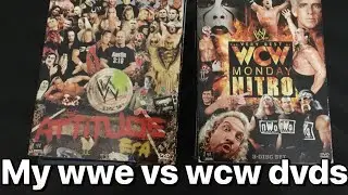 My wwe vs wcw dvds