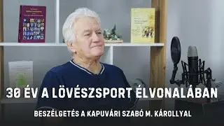 Kapuvártól az Eb-bronzig – Szabó Molnár Károly 11x országos bajnok sportlövő