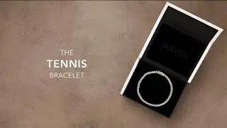 Men's Silver Tennis Bracelet | Men's Jewelry Unboxing | JAXXON