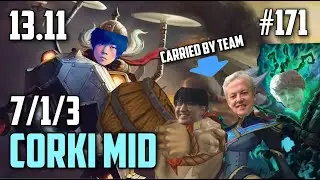 Will Camille + Jae Gragas Carry, 7/1/3 Corki Mid | League of Legends #171 Patch 13.11