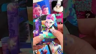 KPop Demon Hunters Mystery LUCKY BAG Opening Satisfying Video ASMR! 💜🎤 #asmr #fidgets