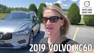 Osmium Gray 2019 Volvo XC60 Momentum / Walkaround with Heather