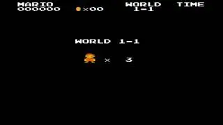 Гена играет в Super Mario Bros (1 LvL