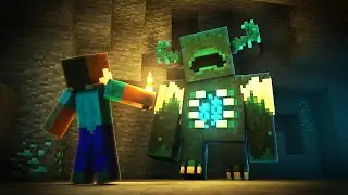 A Giant Immortal Warden On End In Minecraft || Pixel Edge BD Server