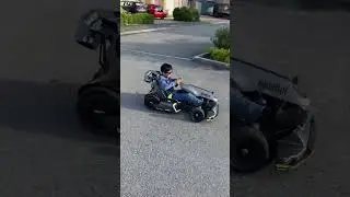 Segway ninebot go kart pro electric drift skid shakedown first drive test fun