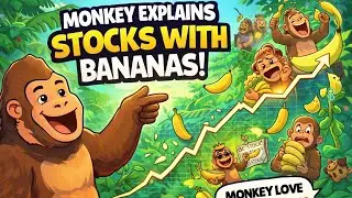 🦍 Monkey Explains Stocks with Bananas! (So Simple Even a Gorilla Gets It!) 