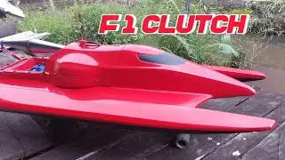 Install F1 CLUTCH (Kopling) engine Zenoah 32 cc | RC Boat