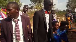 Apio Sissy Aginess introducing Bua morish promise ring Alebtong Elim, prom Anthony odongo ug